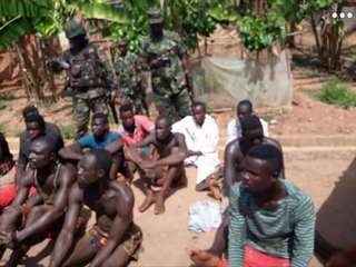 apprehended African civilians in Ghana